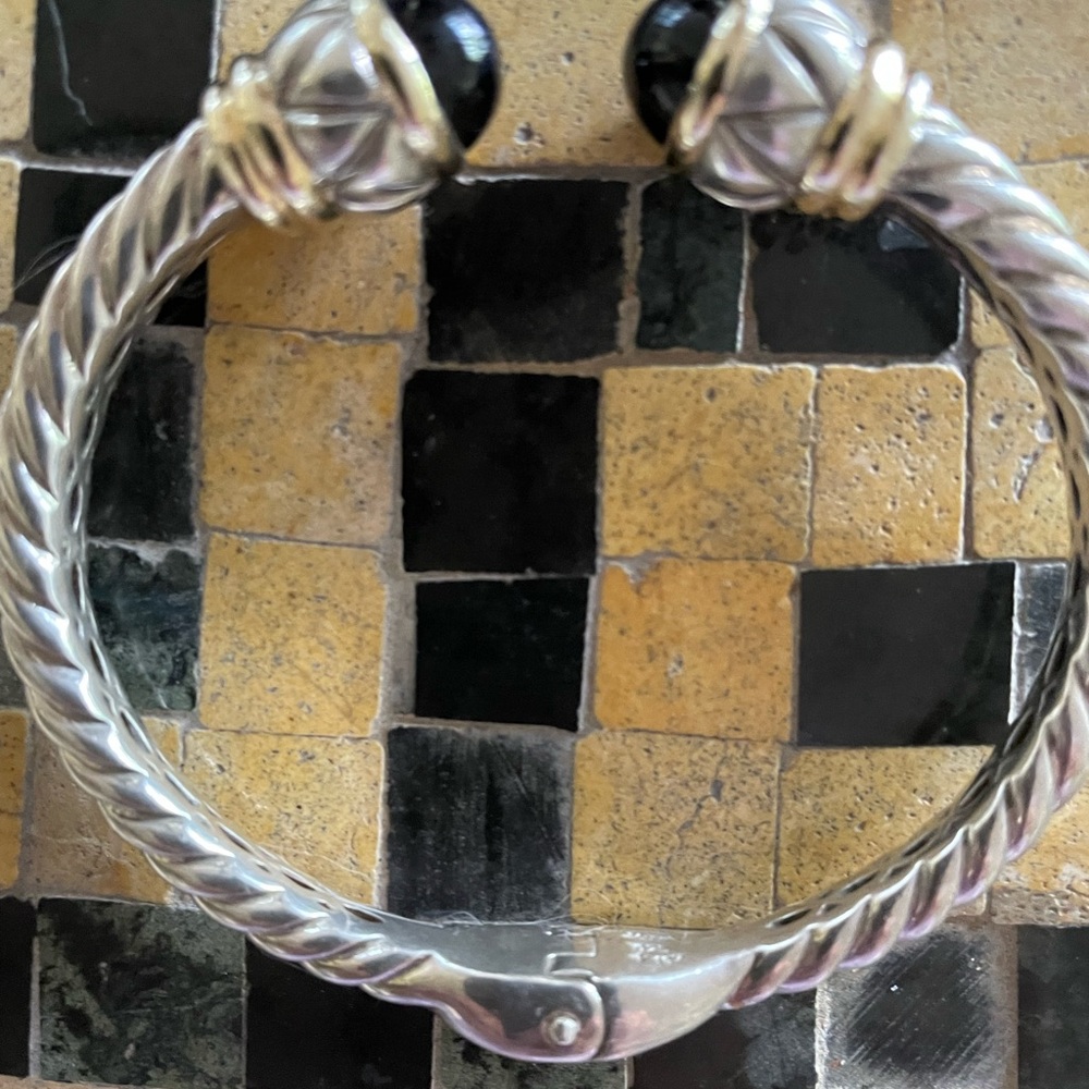 Lorenzo silver and gold bracelet